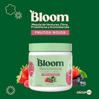 Foto 7 | Bloom Nutrition Super Greens Powder Frutos Rojos - Mezcla De Verduras, Fibra Y Probióticos - Suplemento Aliment
