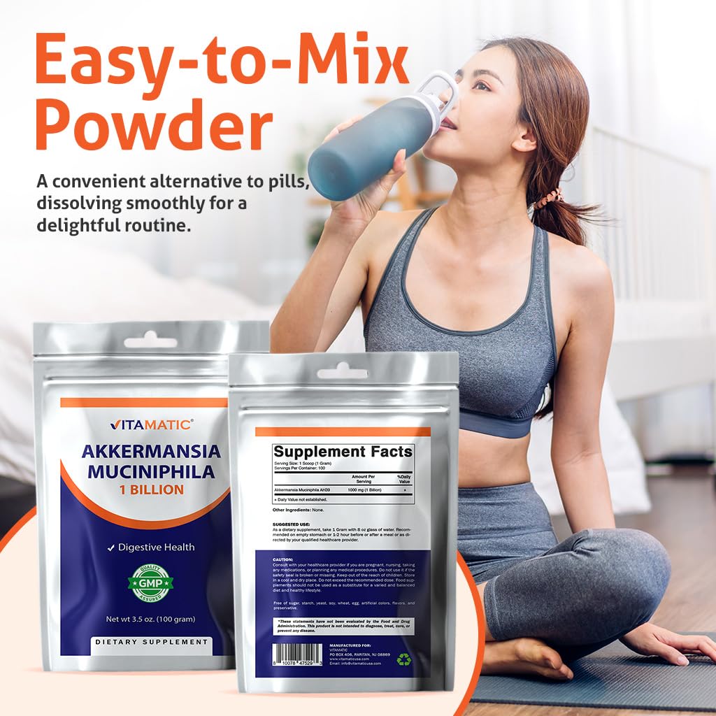 Foto 5 pulgar | Suplemento Vitamático Akkermansia Muciniphila Gut Health de 100 g-Venta Internacional