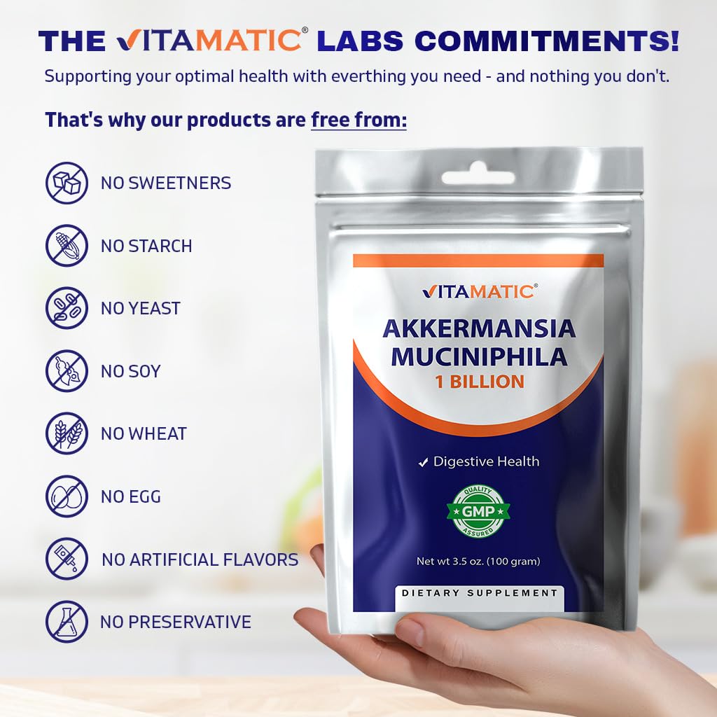 Foto 7 pulgar | Suplemento Vitamático Akkermansia Muciniphila Gut Health de 100 g-Venta Internacional