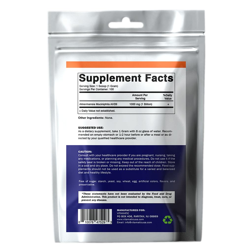 Foto 8 pulgar | Suplemento Vitamático Akkermansia Muciniphila Gut Health de 100 g-Venta Internacional