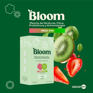 Foto 7 | Bloom Nutrition Super Greens Powder Fresa Kiwi - Mezcla De Verduras, Fibra Y Probióticos - Suplemento Alimentici