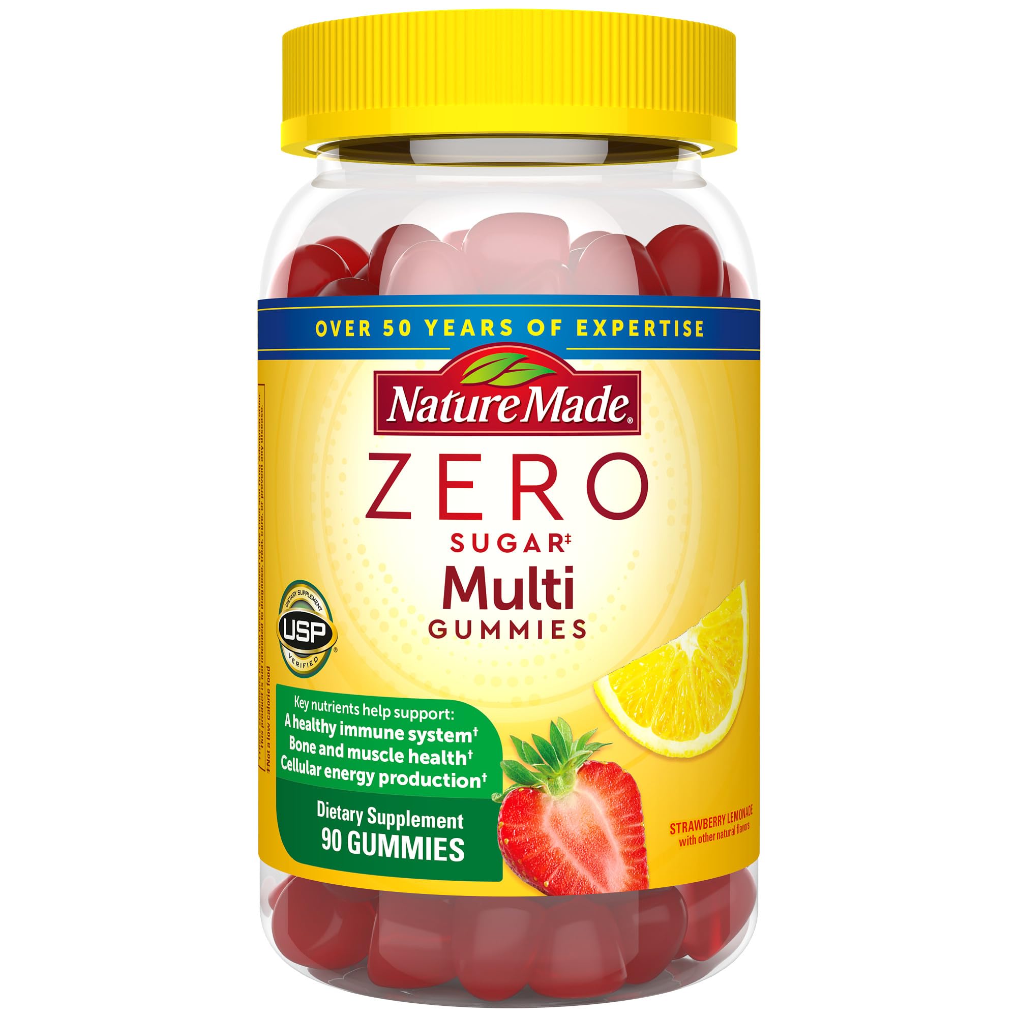 Foto 2 pulgar | Suplemento Multivitamínicas sin Azúcar Nature Made 90 Gomitas - Venta Internacional