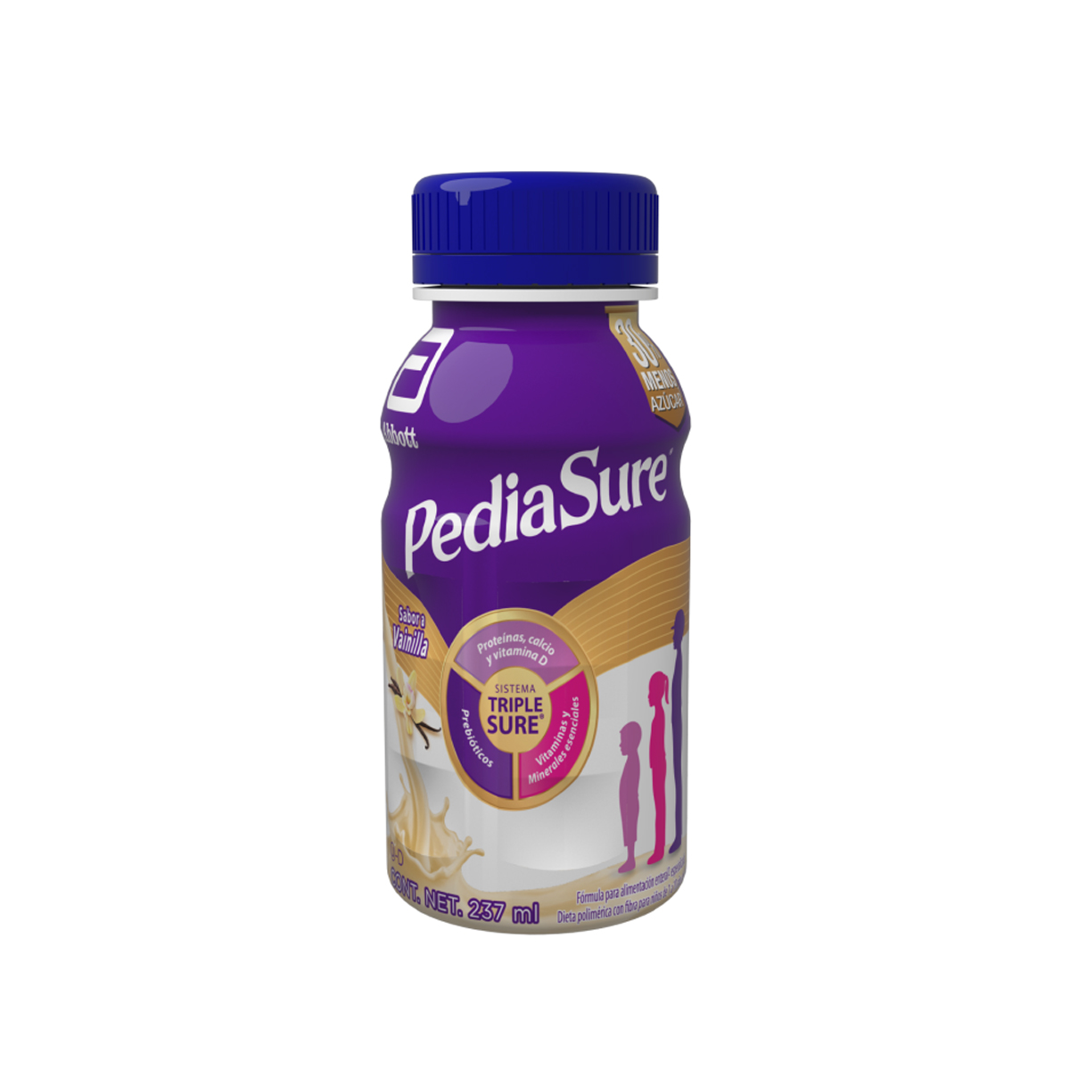 Foto 3 pulgar | Suplemento Alimenticio Niños Pediasure 237ml 16pz Vainilla
