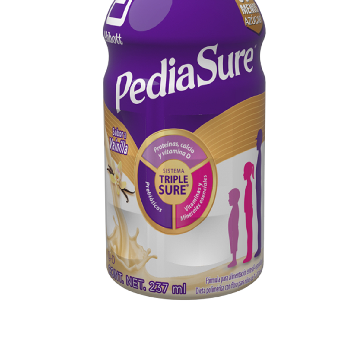 Foto 4 pulgar | Suplemento Alimenticio Niños Pediasure 237ml 16pz Vainilla