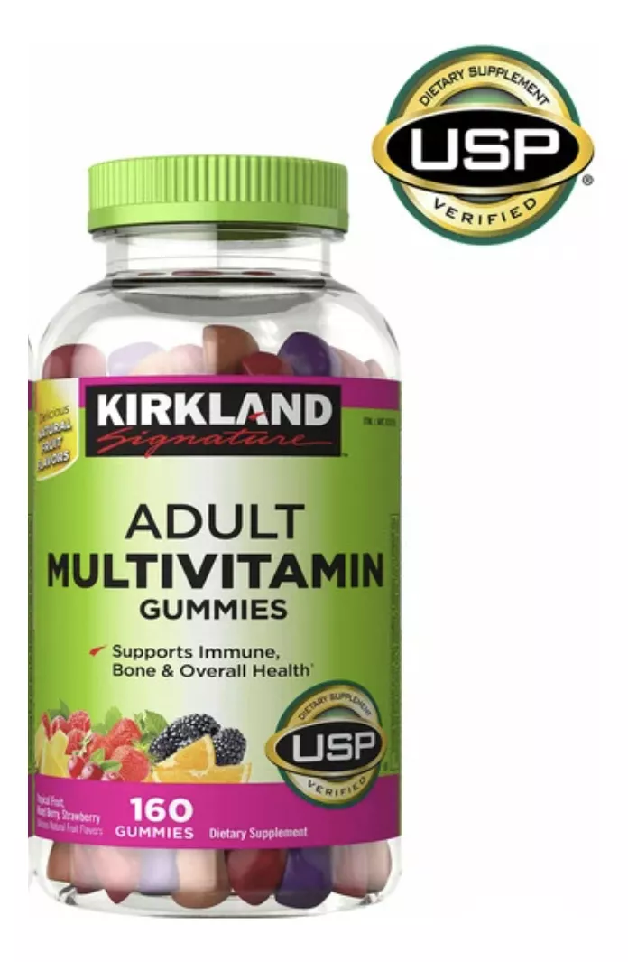 Foto 4 pulgar | Suplemento Adultos Multivitaminas Kirkland 160 Gomitas Usa