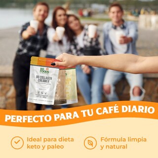 Foto 3 | Pack X3 Collagen Creamer Crema Para Café De Colágeno Sabor Natural, Moka Y Vainilla Sin Azúcar