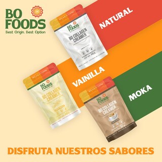 Foto 7 | Pack X3 Collagen Creamer Crema Para Café De Colágeno Sabor Natural, Moka Y Vainilla Sin Azúcar