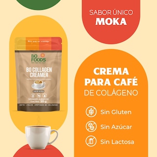 Foto 2 | Collagen Creamer Crema Para Café De Colágeno Sabor Moka Sin Azúcar