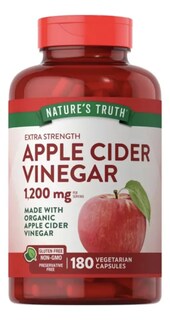 Foto 1 | Vinagre Sidra Manzana 1200 Mg Organic Natures Truth 180
