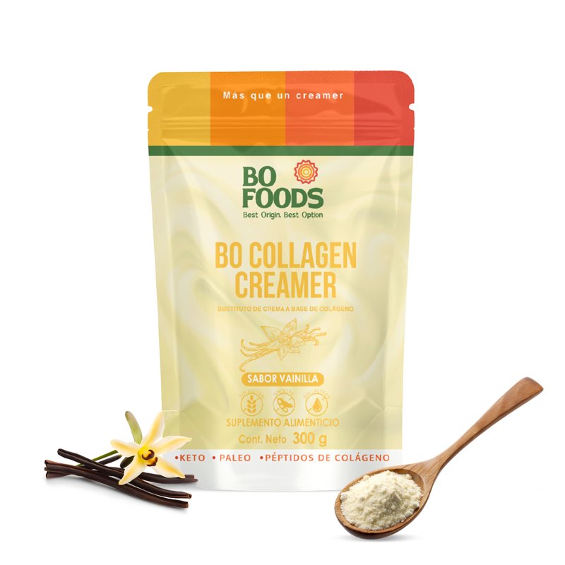 Foto 1 | Collagen Creamer Crema Para Café De Colágeno Sabor Vainilla Sin Azúcar