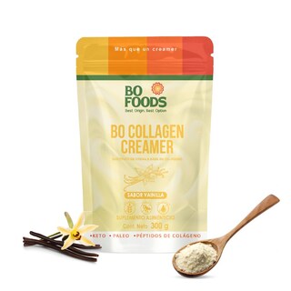 Foto 1 | Collagen Creamer Crema Para Café De Colágeno Sabor Vainilla Sin Azúcar