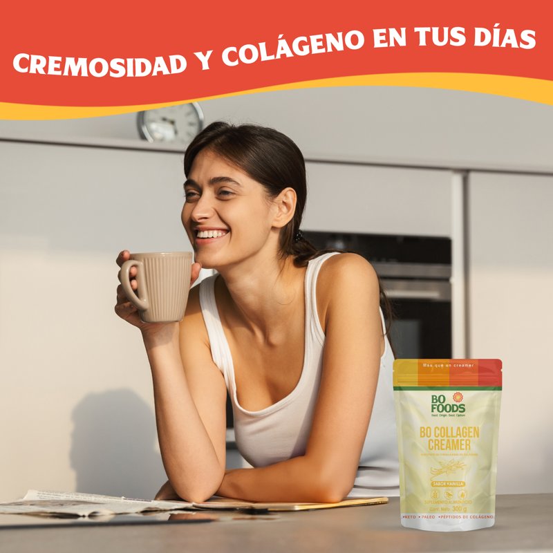 Foto 6 pulgar | Collagen Creamer Crema Para Café De Colágeno Sabor Vainilla Sin Azúcar