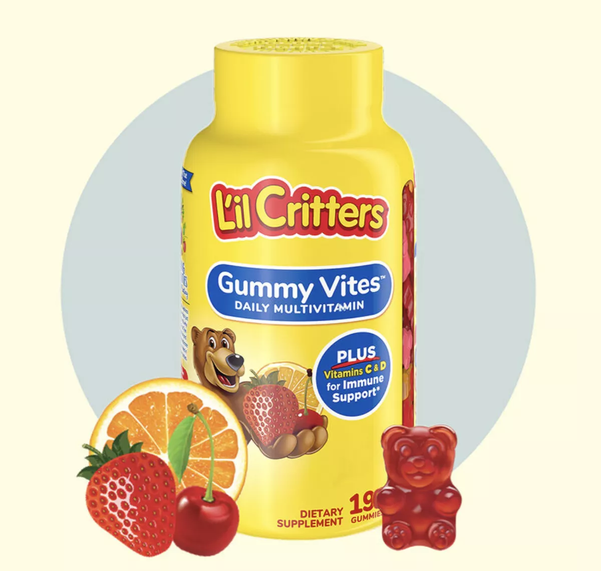 Foto 6 pulgar | Suplemento L'il Critters Multivitaminas 300 Gummy para Niños