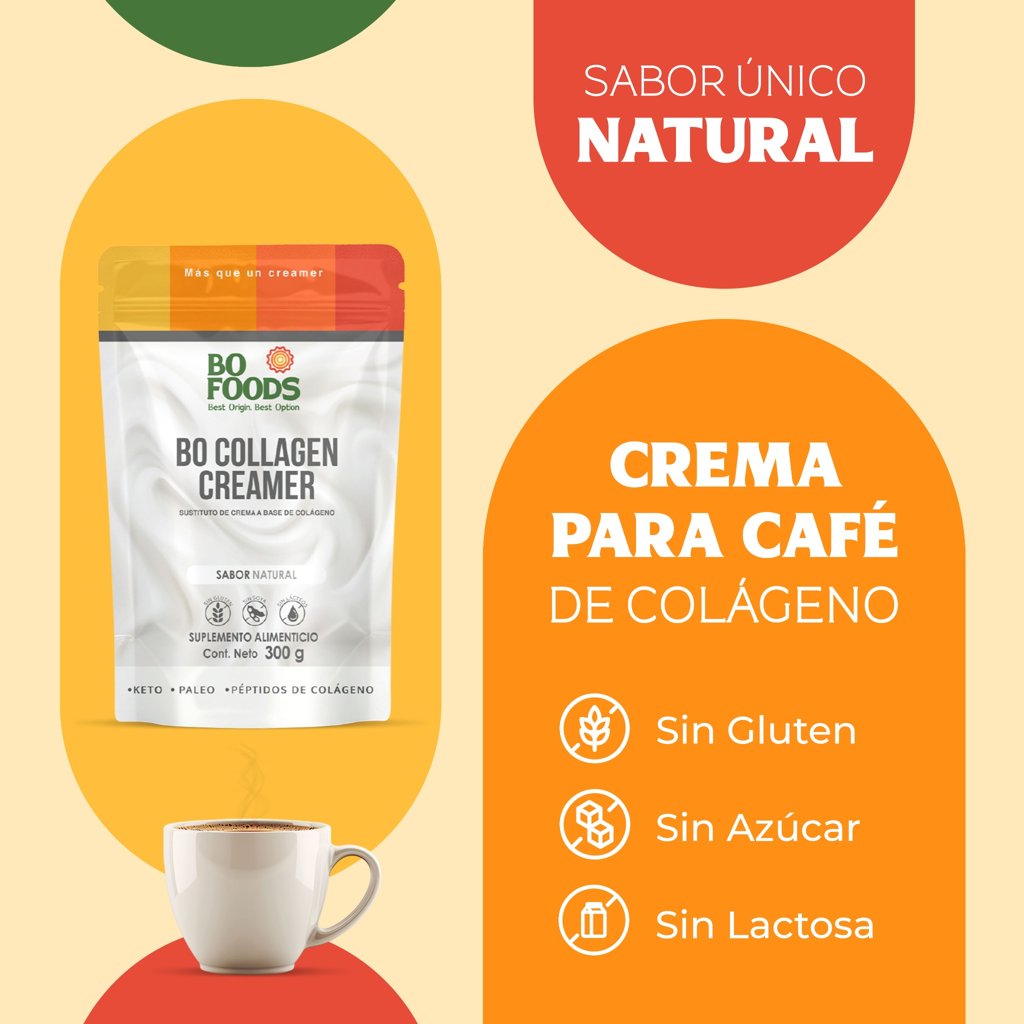 Foto 2 | Suplemento Alimenticio Collagen Creamer Crema para Café de Colágeno Sabor Natural sin Azúcar