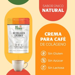Foto 2 | Suplemento Alimenticio Collagen Creamer Crema para Café de Colágeno Sabor Natural sin Azúcar