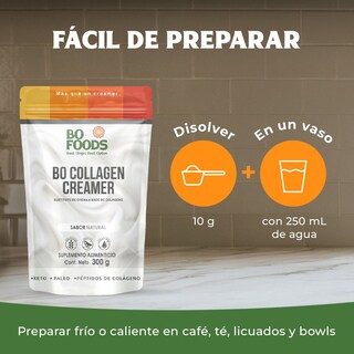 Foto 6 | Suplemento Alimenticio Collagen Creamer Crema para Café de Colágeno Sabor Natural sin Azúcar
