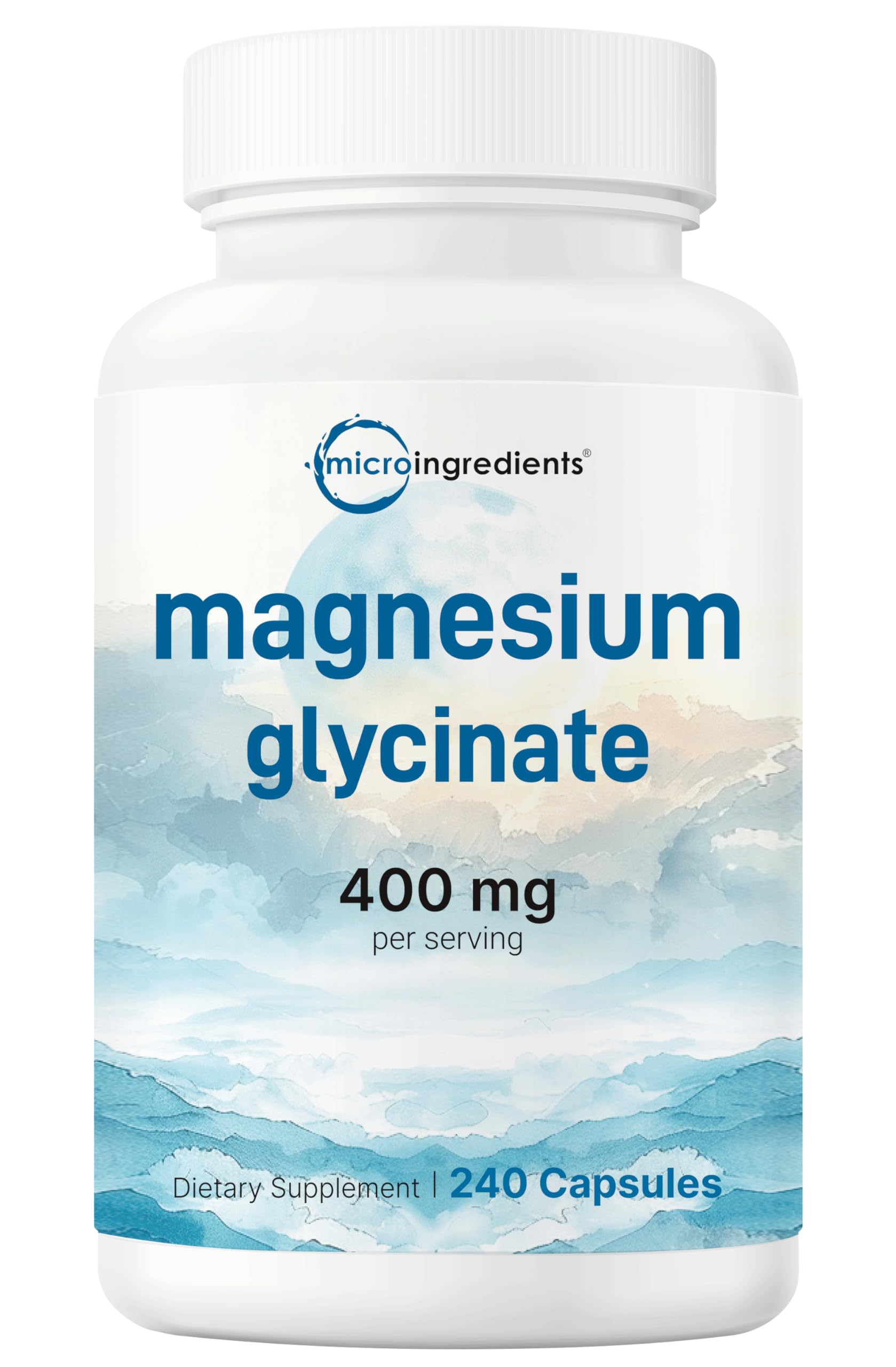 Foto 2 pulgar | Suplemento: Microingredientes: Glicinato De Magnesio, 400 Mg, 240 Cápsulas - Venta Internacional.