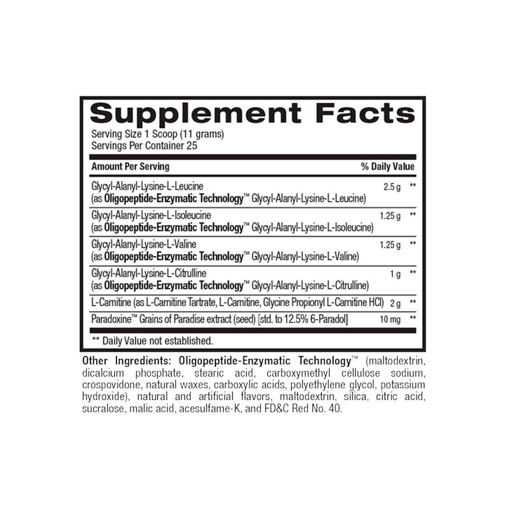 Foto 2 | Suplemento Aminoacido Bpi Best Bcaa Shredded 275 G