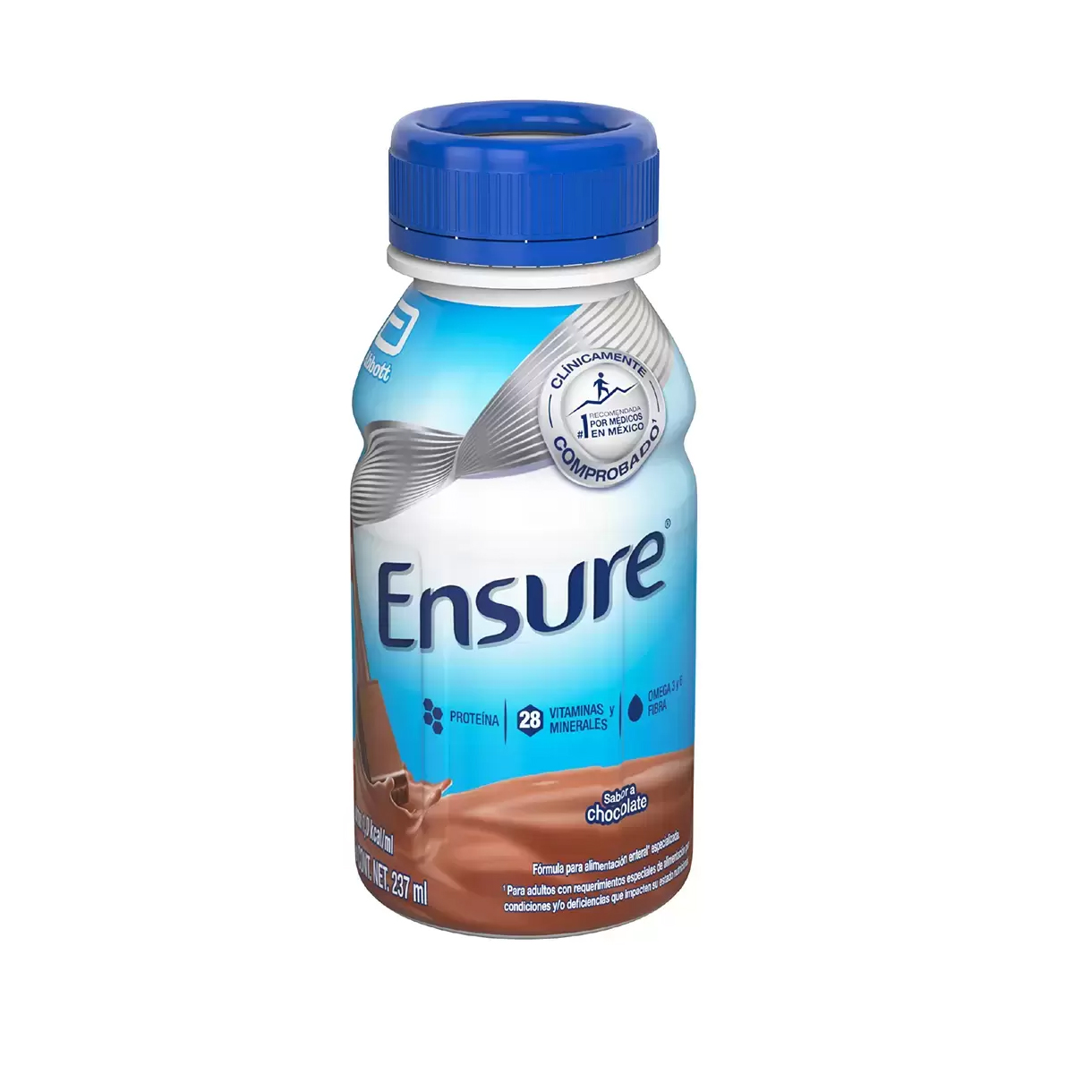 Foto 2 pulgar | Suplemento Alimenticio Adulto Ensure 237ml 16pz Chocolate