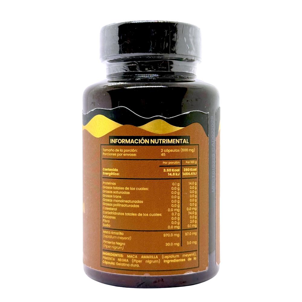 Foto 2 | Suplemento Tibet Natura Maca con Pimienta Negra 90 Cápsulas
