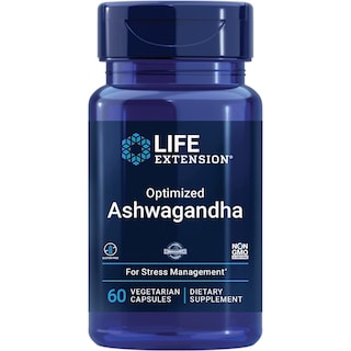 Foto 1 | Suplemento Life Extension Ashwagandha 125 mg 60 Cápsulas Control del Estrés Memoria Estado de Ánimo y Enfoque Mental