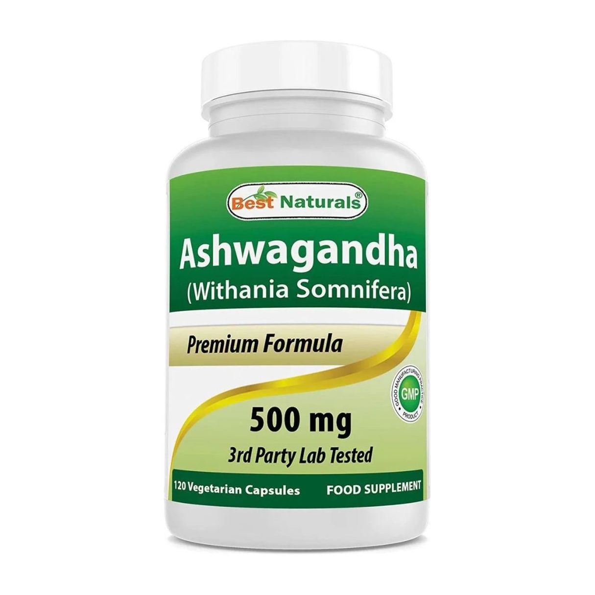 Foto 2 pulgar | Suplemento Best Naturals Ashwagandha 500 mg 120 Cápsulas Estrés Energía y Bienestar Emocional