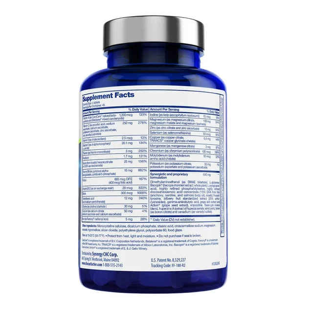 Foto 2 | Focus Factor Suplemento Cerebral Multivitamínico Que Mejora La Memoria Y La Claridad, Aumenta La Concentración