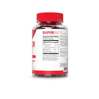 Foto 6 | Gomitas Superbeets Superbeets De Supplements Con Forma De Corazón De Fresa, 120 Unidades - Venta Internacional.