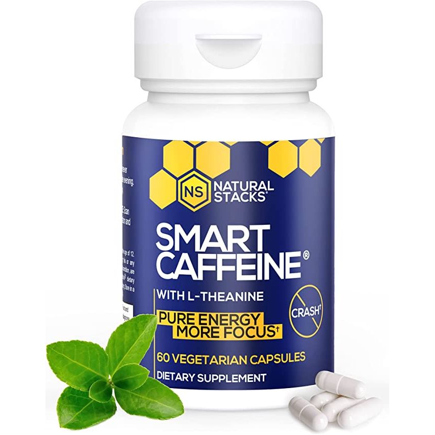 Foto 2 pulgar | Natural Stacks Smart Caffeine 60 Cápsulas