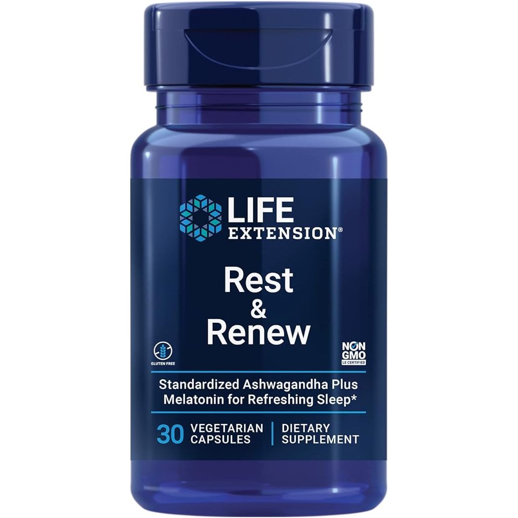 Foto 1 | Suplemento Life Extension Rest & Renew 30 Cápsulas con Melatonina y Ashwagandha