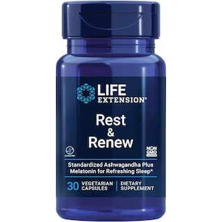 Foto 1 | Suplemento Life Extension Rest & Renew 30 Cápsulas con Melatonina y Ashwagandha