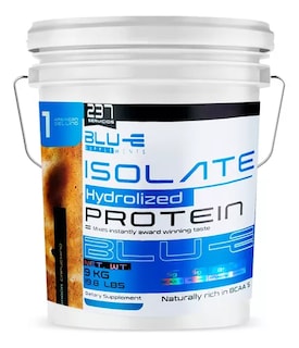 Foto 1 | Proteína Whey Hidrolizada Isolate Blu-e De 9 Kg Para 237 Servicios Sabor Capuchino