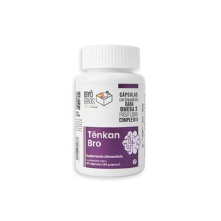 Foto 1 | Tenkan Bro Neurobienestar Con Gaba, Omega 3, Complejo B, 3 Tipos De Magnesio Y Pasiflora