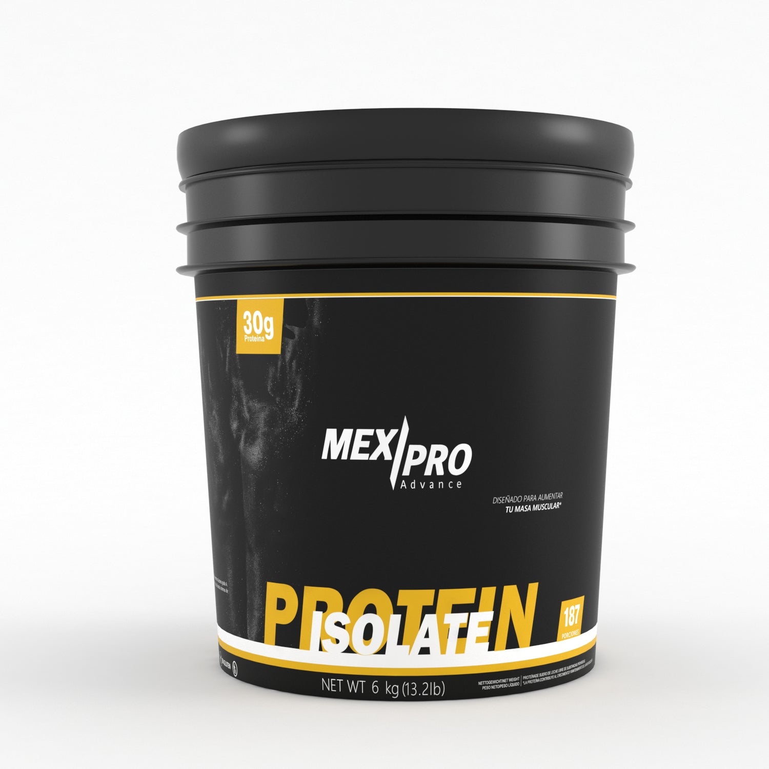 Foto 2 pulgar | Proteína Iso Sin Carbohidratos Mex/pro De 6 Kg Para 187 Servicios Sabor Vainilla