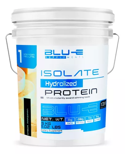 Foto 2 pulgar | Proteína Whey Hidrolizada Isolate Blu-e De 5 Kg Para 131 Servicios Sabor Mazapan