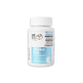 Foto 1 | Shoka Bro Con 7 Sepas De Probióticos+Prebióticos (inulina De Agave)+Enzimas Digestivas+Carbon Activado+2.5 Billones