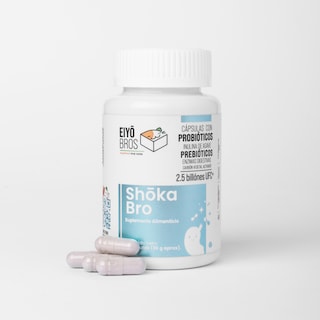 Foto 2 | Shoka Bro Con 7 Sepas De Probióticos+Prebióticos (inulina De Agave)+Enzimas Digestivas+Carbon Activado+2.5 Billones