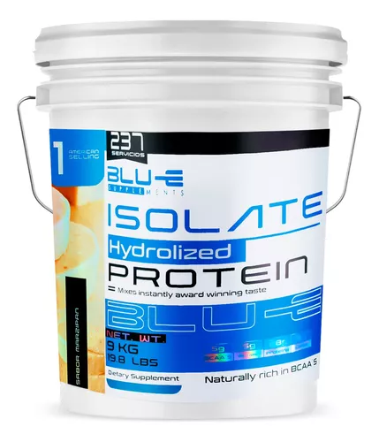 Foto 2 pulgar | Proteína Whey Hidrolizada Isolate Blu-e De 9 Kg Para 237 Servicios Sabor Mazapan