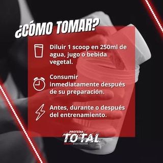 Foto 2 | Proteína Para Mujer Total Femme 1.3 Kg Sabor Vainilla