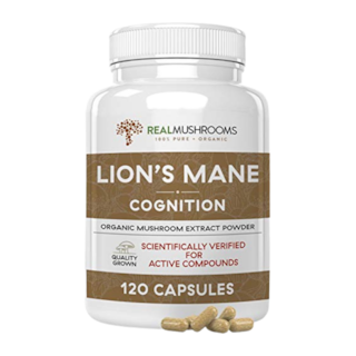 Foto 1 | Suplemento Real Mushrooms Lion's Mane Cognition 500 Mg 120 Cápsulas