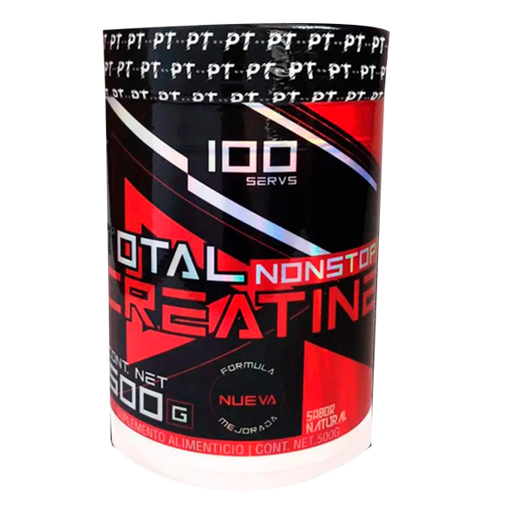 Foto 2 pulgar | Creatina Monohidratada Total De 500 Gr Para 100 Servicios Sabor Mora
