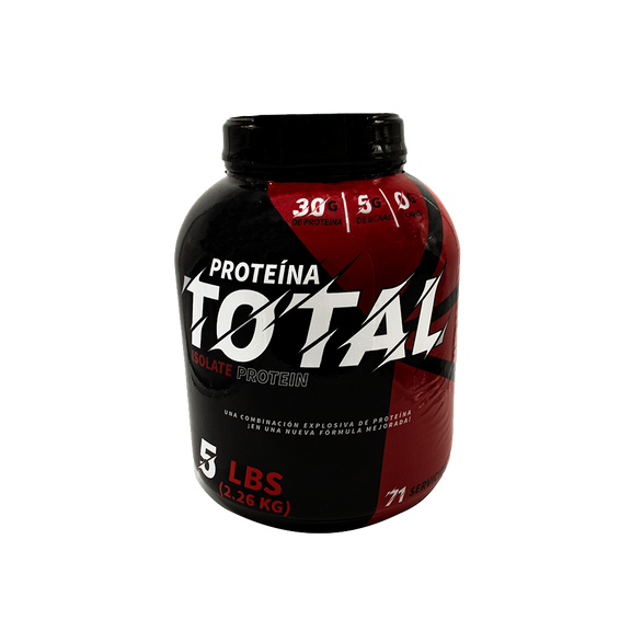 Foto 2 pulgar | Proteína Sin Carbohidratos Total De 2.2 Kg Para 71 Servicios Sabor Vainilla