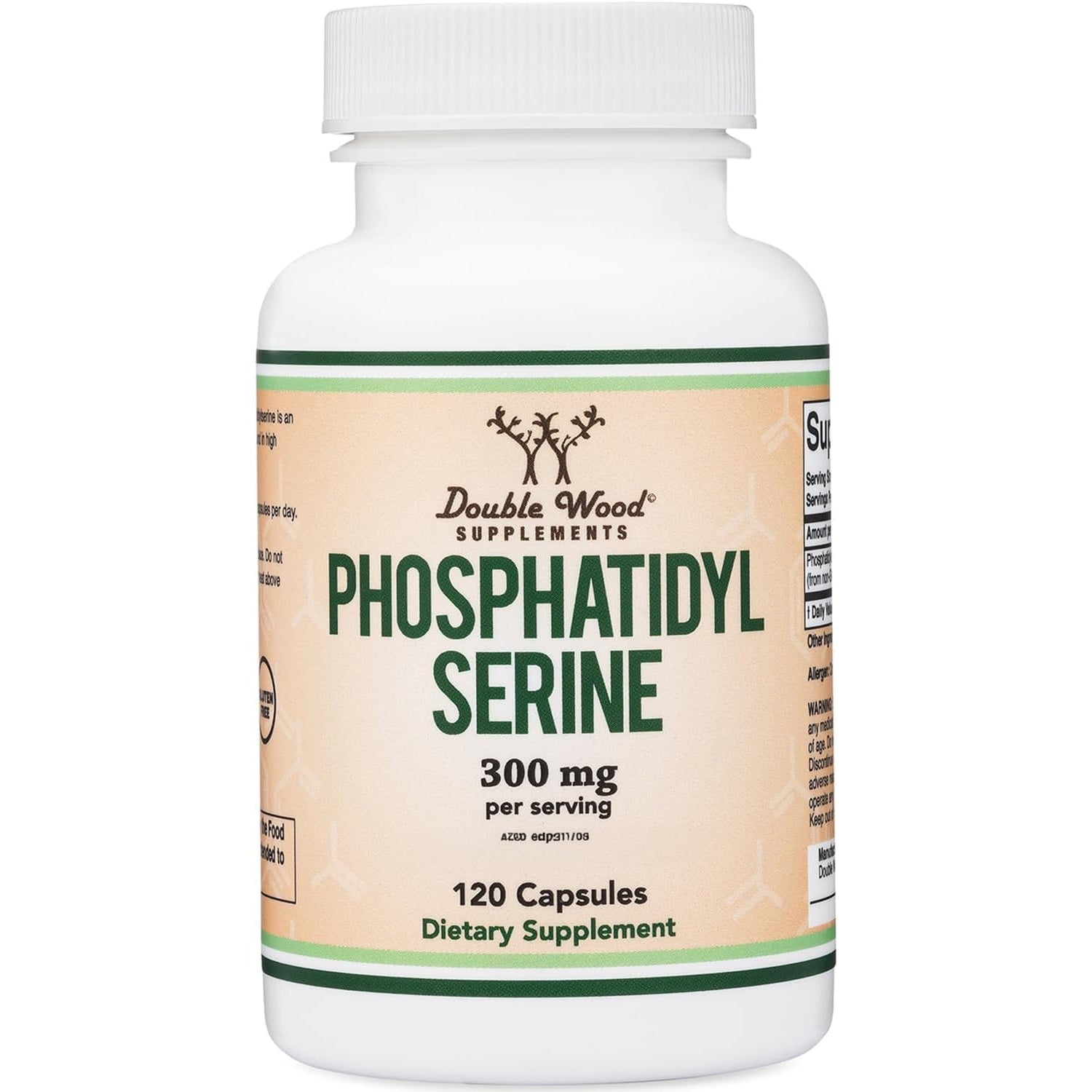 Foto 1 | Double Wood Phosphatidylserine 300mg 120 Cápsulas