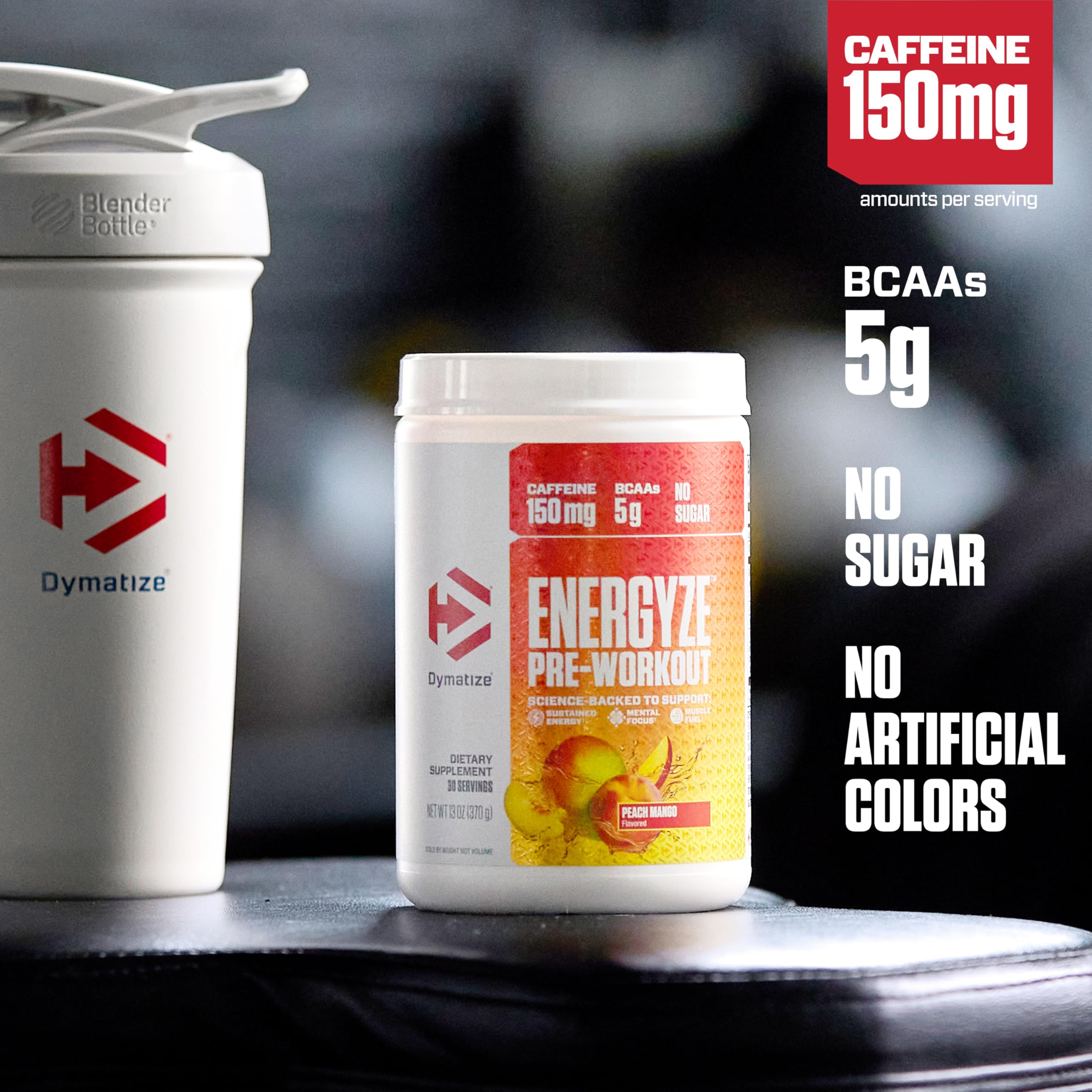 Foto 3 pulgar | Sulemento Dymatize Energyze Pre-Workout de 150 mg-Venta Internacional