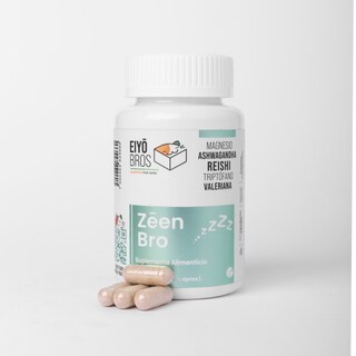 Foto 2 | Zeen Bro Eiyo Bros 100% Natural Con Ashwagandha, Reishi, Triptófano, 2 Tipos De Magnesio Y Valeriana