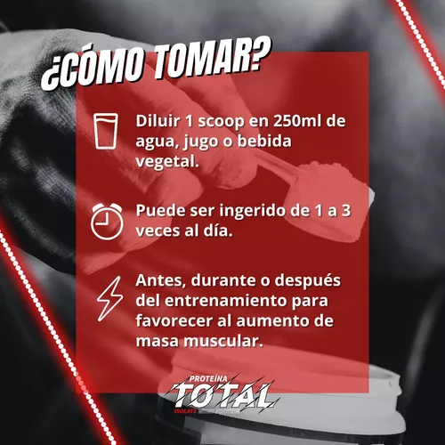 Foto 3 pulgar | Proteina Zero Carbs Total De 10 Kg Para 312 Servicios Sabor Mchoco Menta