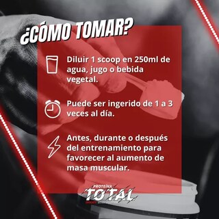 Foto 2 | Proteina Zero Carbs Total De 10 Kg Para 312 Servicios Sabor Mchoco Menta