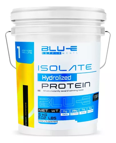 Foto 2 pulgar | Proteína Whey Hidrolizada Isolate Blu-e De 5 Kg Para 131 Servicios Sabor Rompope