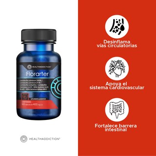 Foto 4 | Probióticos Healthaddiction Florarter Digestivo Fortalece Barrera Intestinal 60 Cápsulas