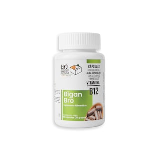 Foto 1 | Bigan Bro Eiyo Bros Cápsulas veganas con Vitamina B12 + Chía + Omega 3 + Alga Espirulina + Mix Vitamínico